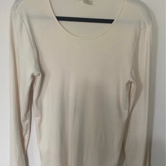 Banana Republic Large White Long Sleeve Shirt - Picture 8 of 9